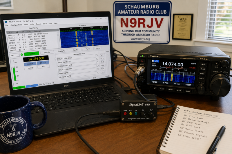 Make FT8 Station First Contact