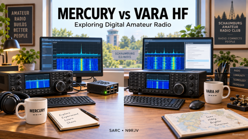 Mercury vs. VARA HF: Pros, Cons, and Practical Choices