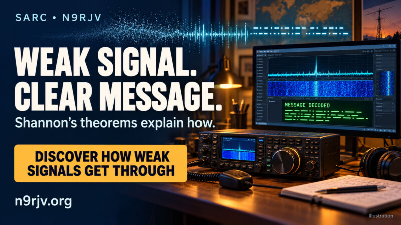 Shannon’s Theorems: From Data Compression to Reliable Ham Radio