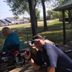 KD9MKD working on his ATAS-120 antenna