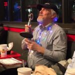 Rob N9MVO receiving the second of his 2 awards