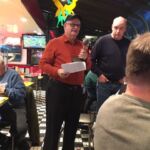 John KD9KSH talking to the group