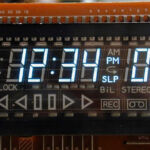 Vacuum Fluorescent Display, from Wikipedia https://en.wikipedia.org/wiki/File:Vacuum_fluorescent_1.jpg